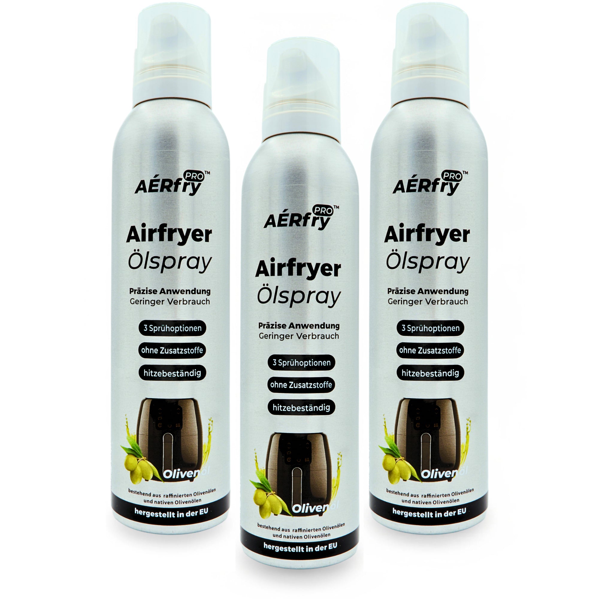 AÉRfryPRO Airfryer Oil Spray – 100% Pure Olive Oil for the Air Fryer & Kitchen