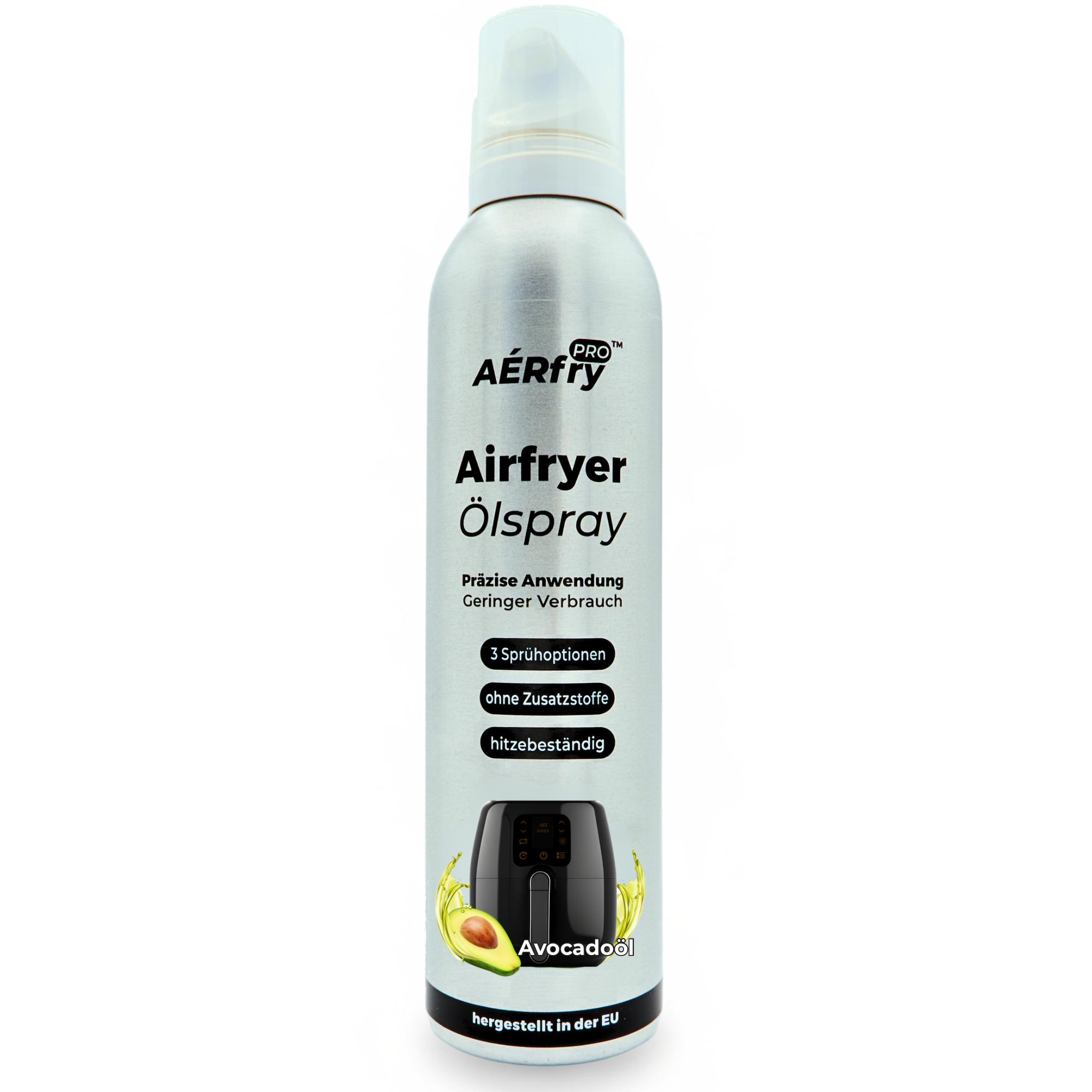 AÉRfryPRO™ Airfryer Ölspray – Avocadoöl ohne Treibgas – 200 ml