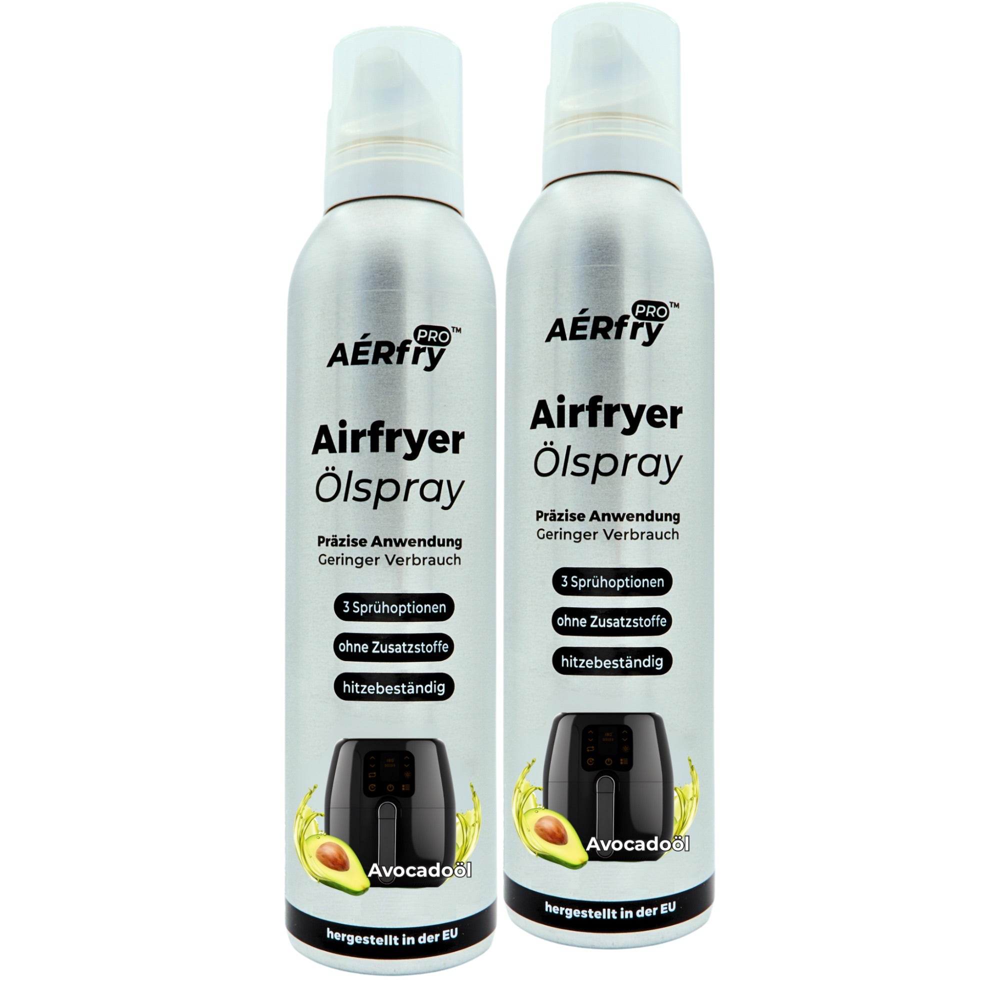 AÉRfryPRO® Airfryer Ölspray – Avocadoöl ohne Treibgas – 200 ml