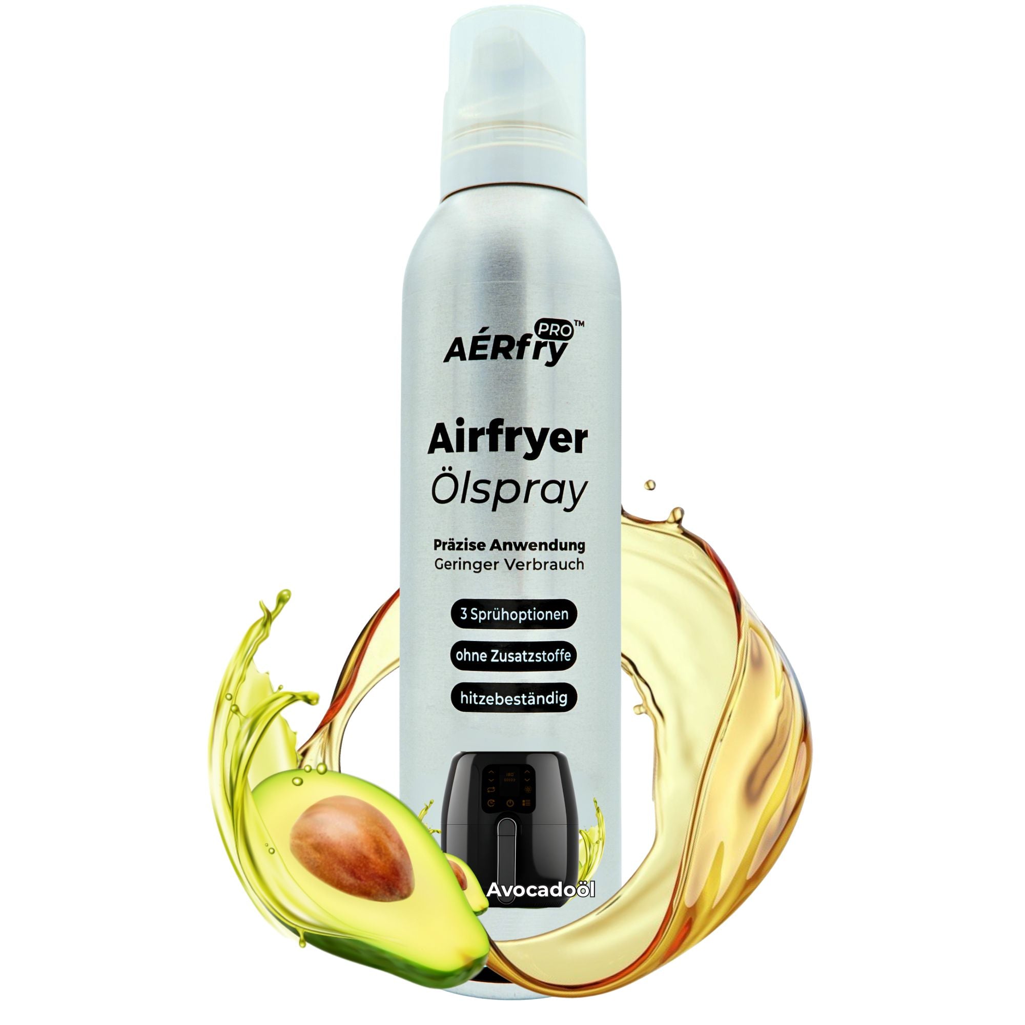 AÉRfryPRO™ Airfryer Oil Spray – Avocado Oil without Propellant – 200 ml