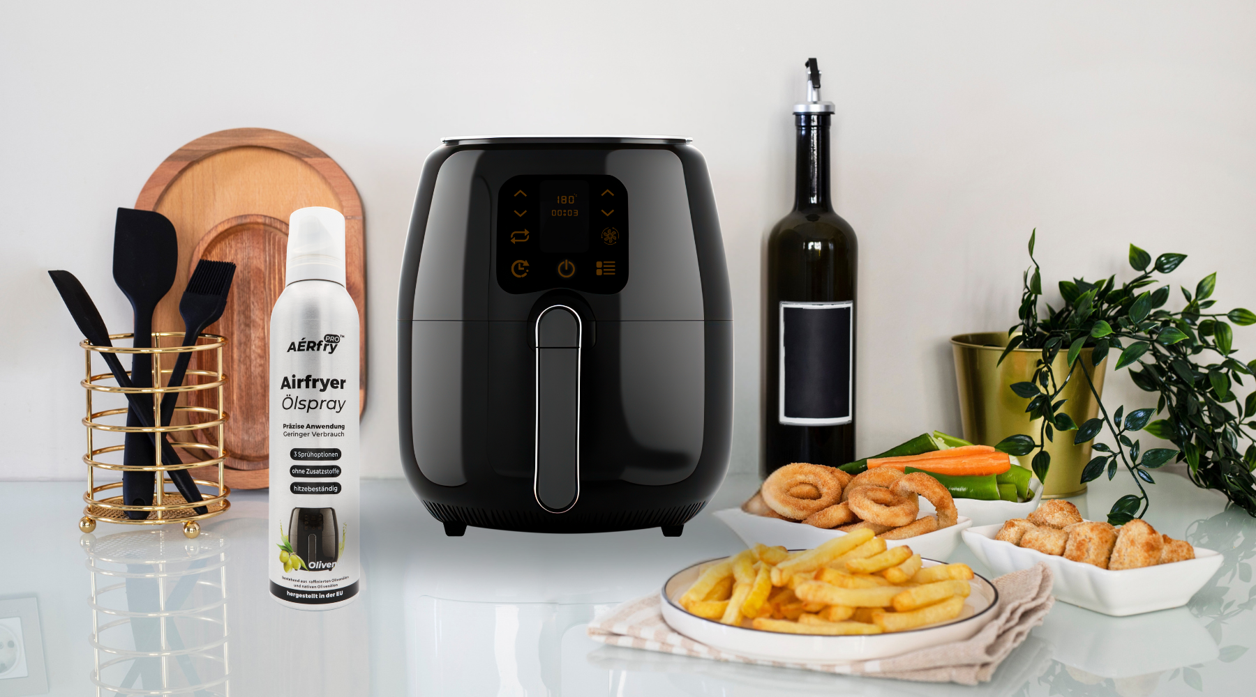 Warum AÉRfryPRO das bessere Ölspray für deine Heißluftfritteuse ist