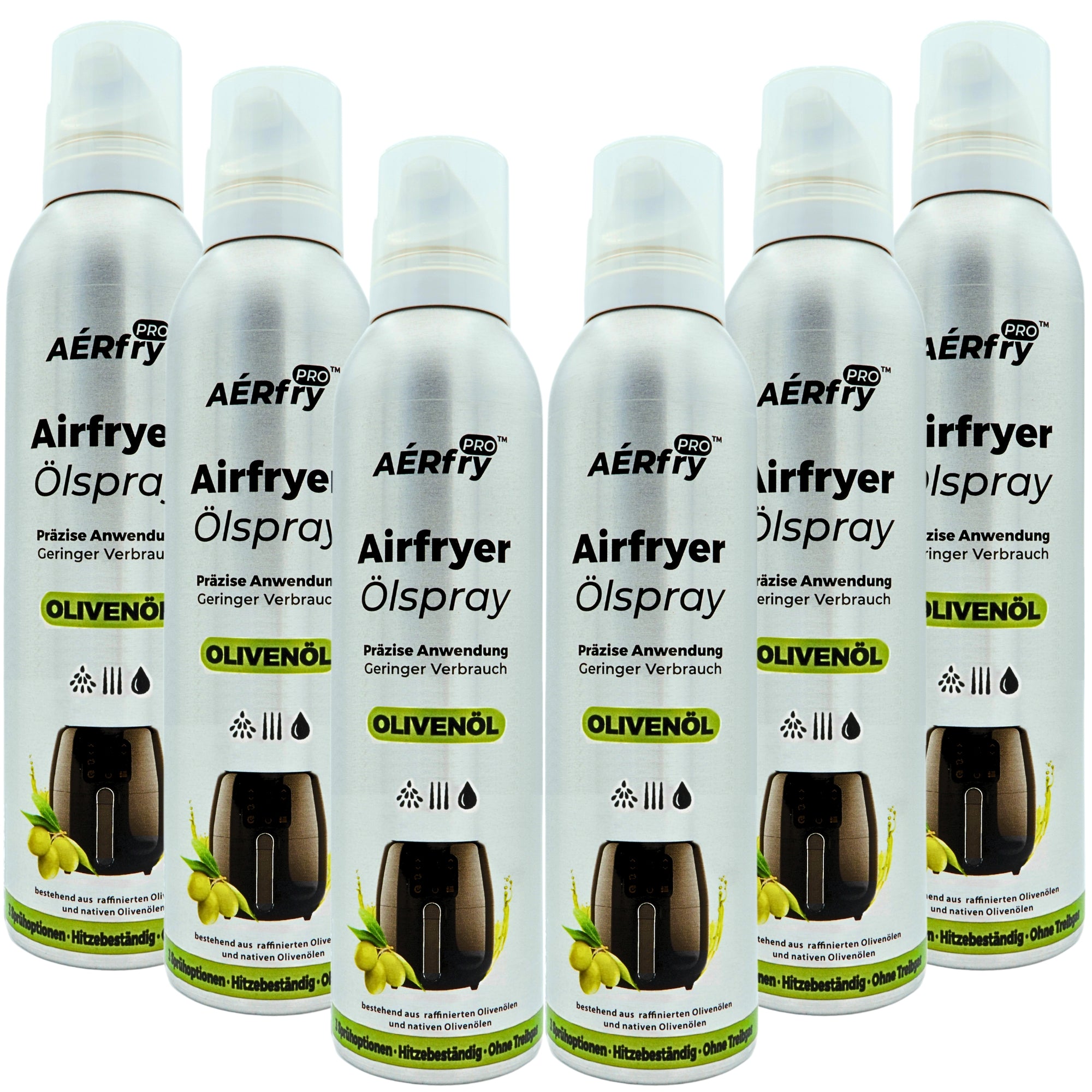 AÉRfryPRO™ Airfryer Ölspray – Olivenöl ohne Treibgas – 200 ml