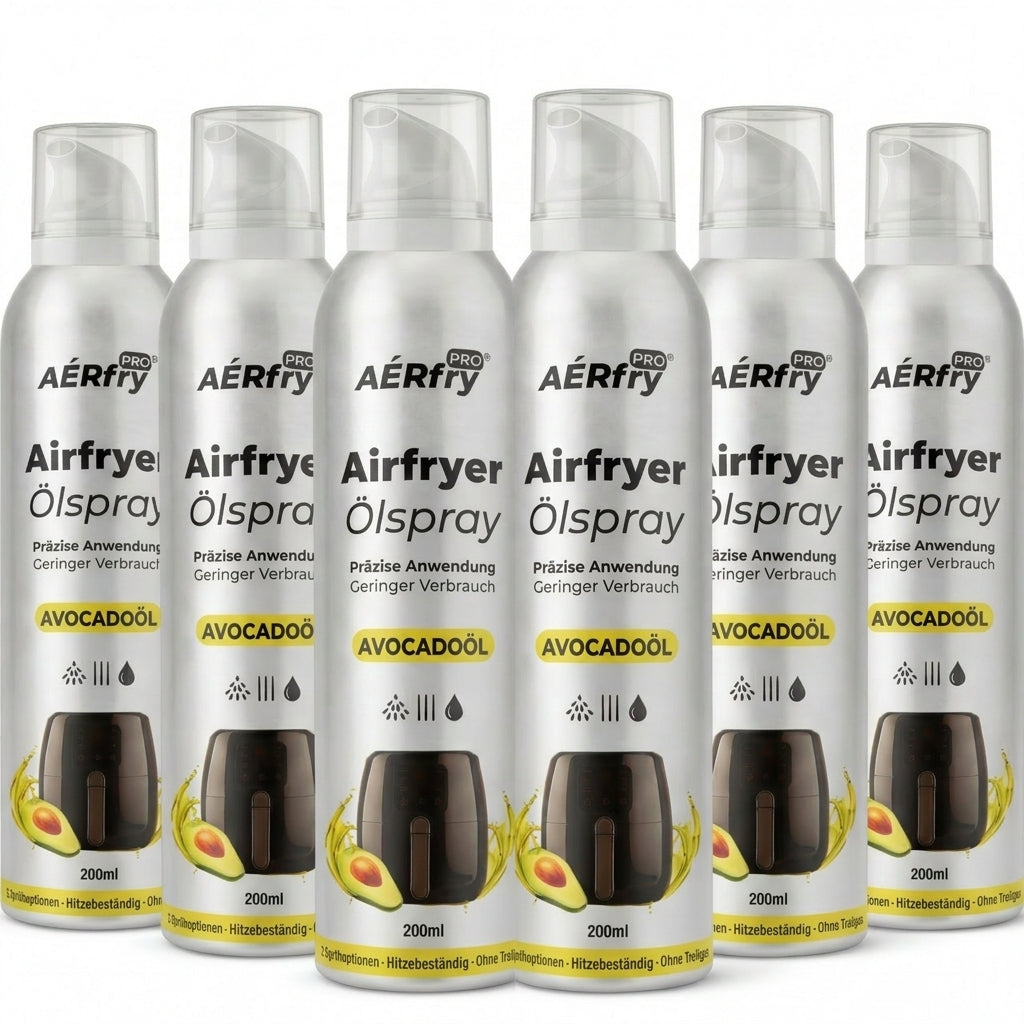 AÉRfryPRO® Airfryer Ölspray – Avocadoöl ohne Treibgas – 200 ml